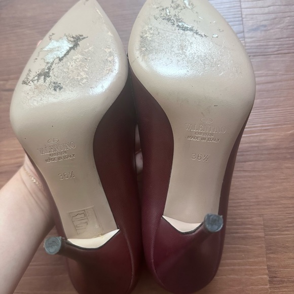 Vintage Valentino Rose Heels 36.5 - Picture 5 of 5